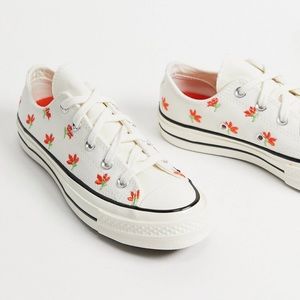 Converse Chuck Taylor 70 Ox Garden Party Embroidered Sneakers
